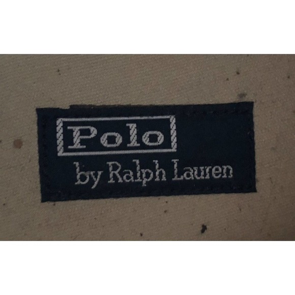 POLO RALPH LAUREN SNEAKERS coated canvas hi Top Shoes GREEN 14D Lander Chukka - Picture 6 of 7